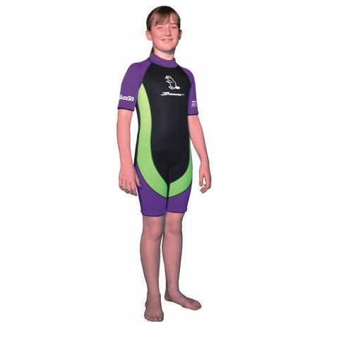 Traje húmedo de buceo - Bali  - Beaver - de una pieza / shorty / de manga corta