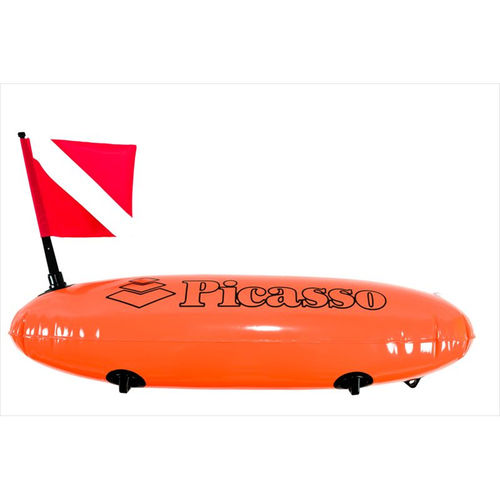 Boya para la señalización de buceo - Torpedo  - Picasso SG - de PVC / inflable