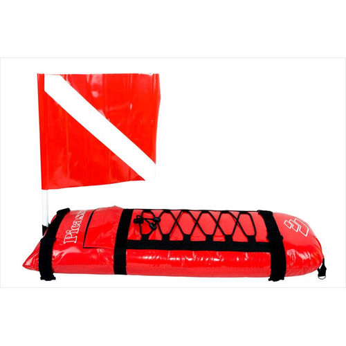 Boya para la señalización de buceo - HYDRO  - Picasso SG - de PVC / blanca / roja