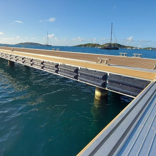 Defensa para puerto deportivo - Ronáutica Quality Marinas SLU - de pantalán / Dropstitch