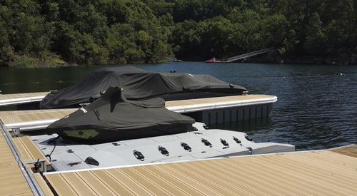 Pantalán para amarre en seco de motos acuáticas - Ronáutica Quality Marinas SLU - flotante / para puerto deportivo