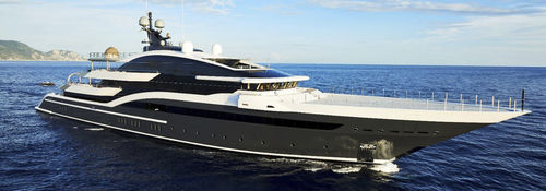 Megayate de crucero - DAR   - Oceanco - raised pilothouse / con piscina / con helipuerto
