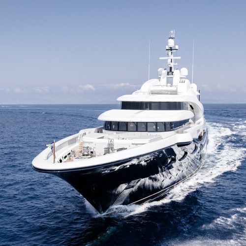 Megayate de crucero - BARBARA - Oceanco - con caseta de timón