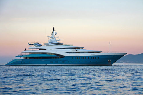 Megayate de crucero - SUNRAYS - Oceanco - raised pilothouse / con piscina / con helipuerto