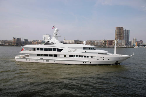Megayate de crucero - ALFA G - Oceanco - con fly / con caseta de timón / con 6 camarotes