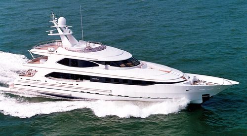 Superyate de crucero - IRAVATI - Oceanco - con caseta de timón / de acero