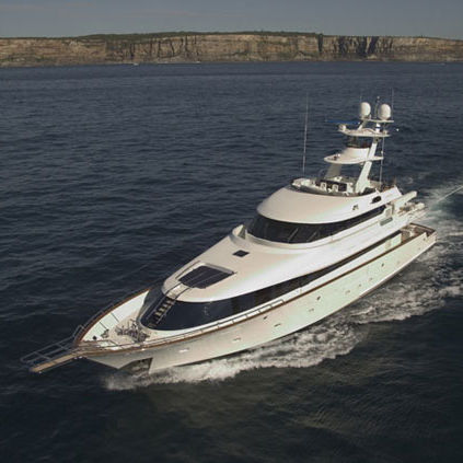 Super-yate de lujo de pesca deportiva - Mea Culpa - McMullen & Wing - raised pilothouse / con fly / de composite