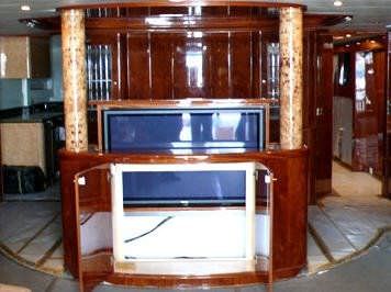 Alacena para televisor para yate - POP-UP - Aritex - elevador vertical