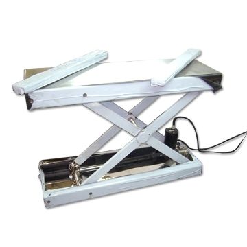 Pie de mesa ajustable - SCISSOR - Aritex - eléctrico / de acero inoxidable