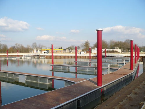 Pantalán flotante - Hansen - de amarre / para puerto deportivo / de aluminio