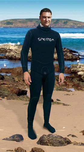 Traje para pesca submarina - PROFESIONAL 9 - SPETTON - de dos piezas / 9 mm / unisex