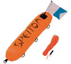 Boya para la señalización de buceo - TORPEDO NYLON - SPETTON - de PVC