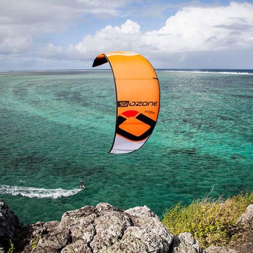 Cometa kitesurf híbrida - ZEPHYR V5 - Ozone - de viento suave
