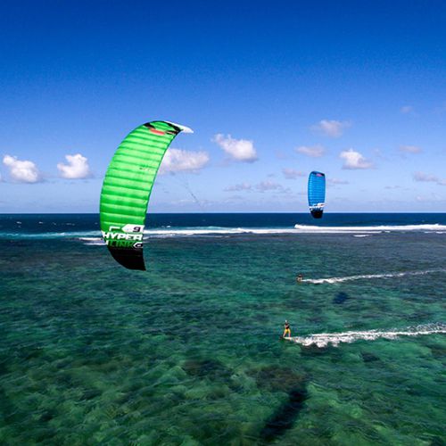 Cometa kitesurf parafoil - HYPERLINK V1 - Ozone - allround