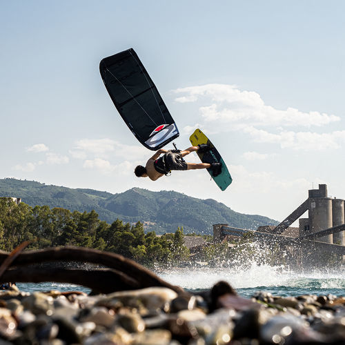 Cometa kitesurf C-shape - AMP V2 - Ozone - de freestyle / de velocidad