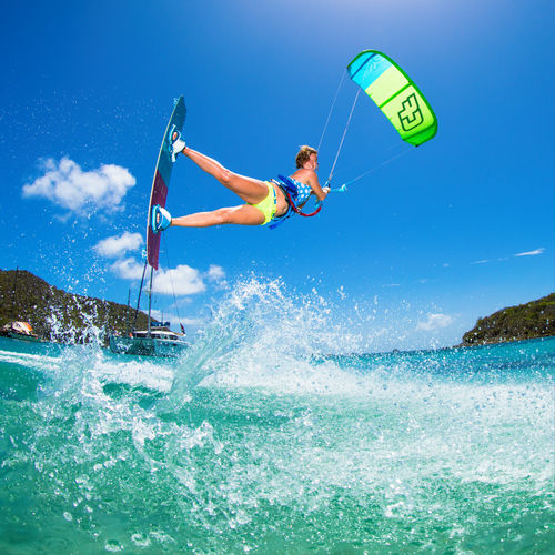 Cometa kitesurf C-shape - SCULP - Crazy Fly s.r.o. - híbrida / delta / de freeride