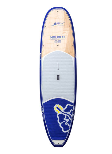 Tabla de stand-up paddle allround - Molokai 10.7 Birch - Kona Windsurfing - de bambú