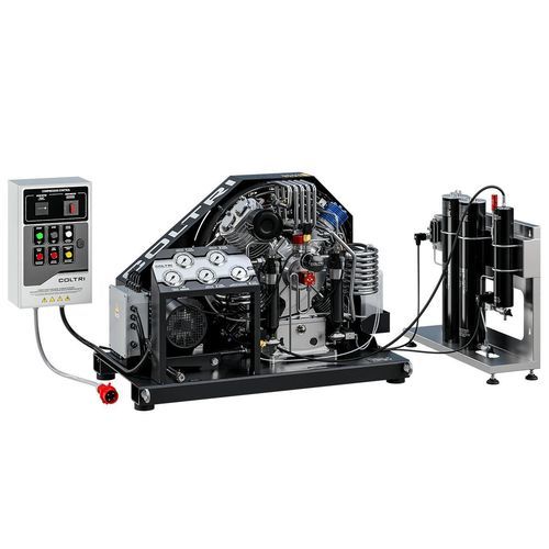 Compresor de buceo - Force Four - AEROTECNICA COLTRI S.p.A. - para buceo profesional / de aire respirable / de pistón