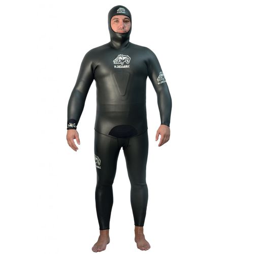 Traje para pesca submarina - HYDRA REVERSIBLE - H. Dessault - para apnea / traje húmedo / de dos piezas
