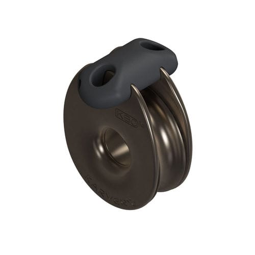 Polea simple - KBO15 - KARVER SYSTEMS - de reenvío / con fijación textil / con cojinetes lisos