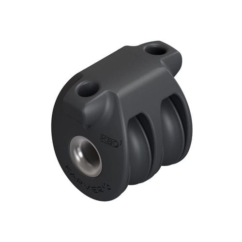 Polea doble - KBO1 - KARVER SYSTEMS - de reenvío / con fijación textil / con rodamiento de rodillos