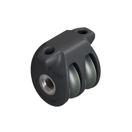 Polea doble - KBO4 - KARVER SYSTEMS - de reenvío / con fijación textil / con rodamiento de rodillos