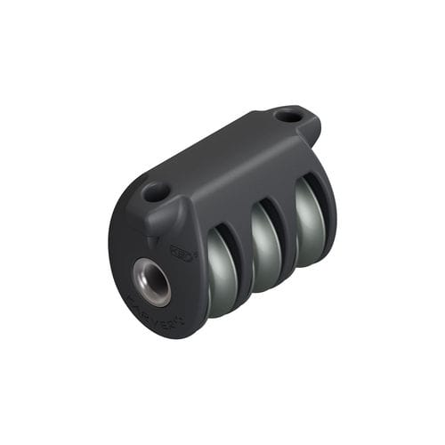 Polea triple - KBO6 - KARVER SYSTEMS - de reenvío / con fijación textil / con rodamiento de rodillos