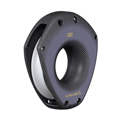 Polea simple - KBRC400 - KARVER SYSTEMS - de alta resistencia / con fijación textil / con rodamiento de rodillos