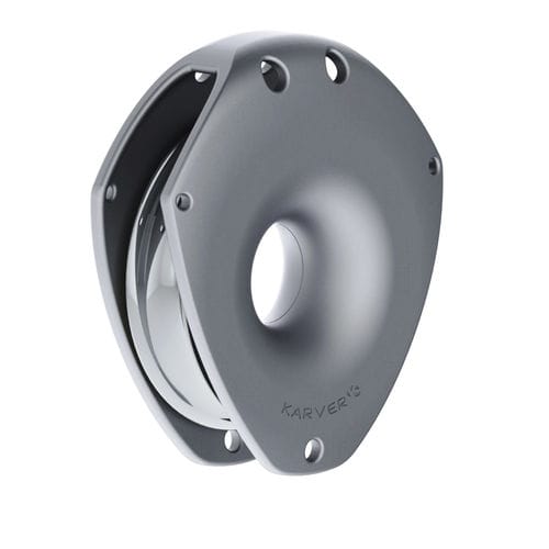 Polea simple - KBRA80  - KARVER SYSTEMS - de alta resistencia / con fijación textil / con rodamiento de rodillos