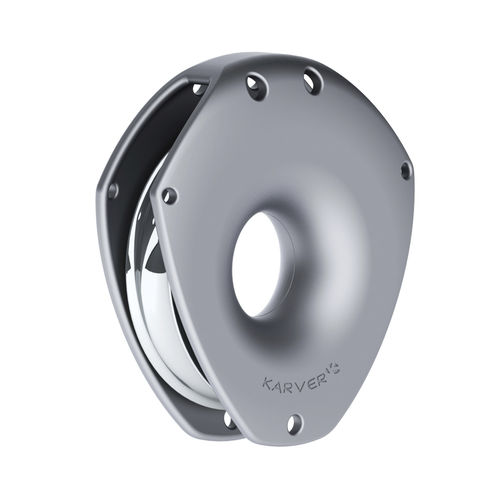Polea simple - KBRA105 - KARVER SYSTEMS - de alta resistencia / con fijación textil / con rodamiento de rodillos