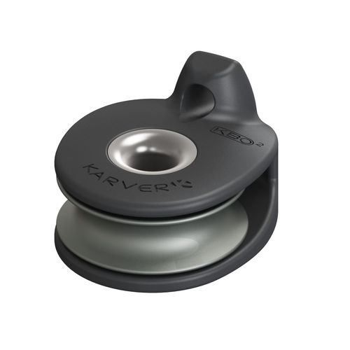 Polea simple - KBO2FB - KARVER SYSTEMS - de reenvío / plana de reenvío / con clavija fija