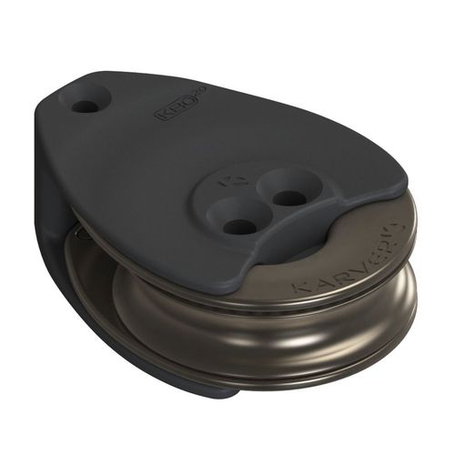 Polea simple - KBO20FB - KARVER SYSTEMS - de reenvío / plana de reenvío / Ø máx. cabo: 14 mm