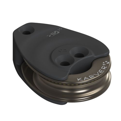 Polea simple - KBO30FB - KARVER SYSTEMS - de reenvío / plana de reenvío / Ø máx. cabo: 16 mm