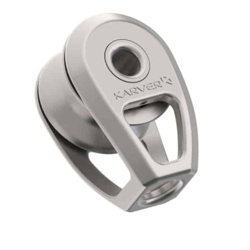 Polea simple - KBS10  - KARVER SYSTEMS - de reenvío / con grillete / para velero