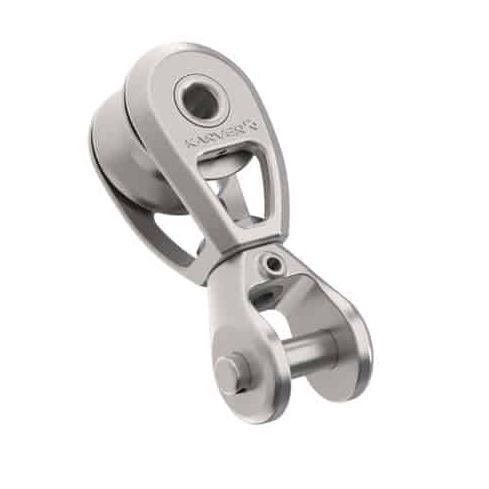 Polea simple - KBS10 - KARVER SYSTEMS - de reenvío / con clavija fija / para velero