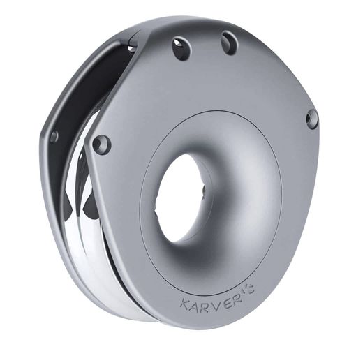 Polea simple - KBR250 - KARVER SYSTEMS - de alta resistencia / con apertura / con fijación textil
