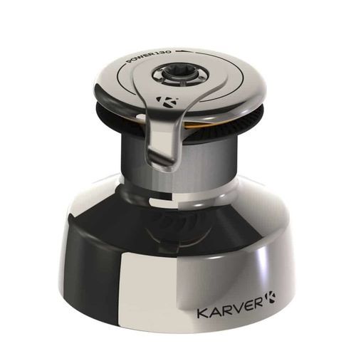 Winch 4 velocidades - KPW130 - KARVER SYSTEMS - de acero inoxidable / para velero de carrera / para sailing-yacht