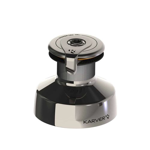Winch 4 velocidades - KPW150 - KARVER SYSTEMS - de acero inoxidable / para velero de carrera / para sailing-yacht