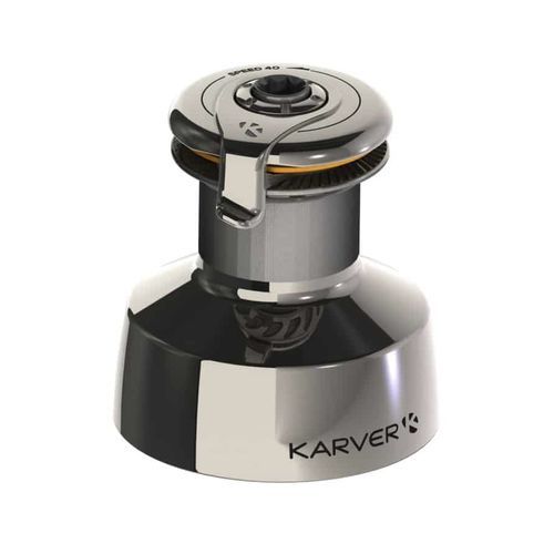 Winch 4 velocidades - KSW40 - KARVER SYSTEMS - de acero inoxidable / para velero de carrera / para sailing-yacht