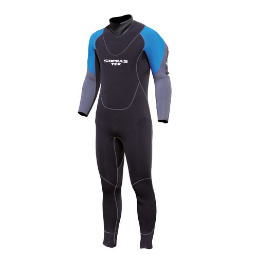 Traje semiseco de buceo - Islanda - Sopras group - de una pieza / de manga larga / 5 mm