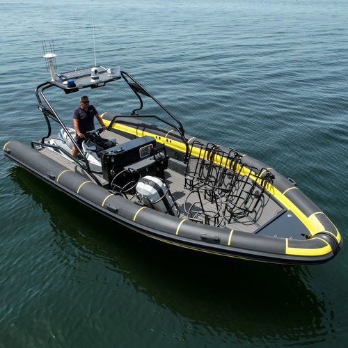 Barco profesional barco de vigilancia - Z8 PRO - SEALVER - barco de salvamento / semirrígido / propulsión por moto acuática