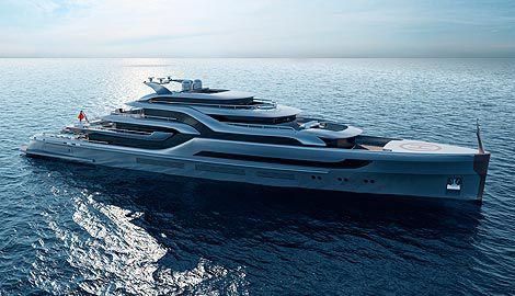 Megayate de crucero - BLADE88 - Dunya Yachts - raised pilothouse / con piscina / con helipuerto