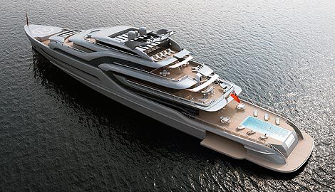 Megayate de crucero - BLADE100 - Dunya Yachts - raised pilothouse / con piscina / con helipuerto