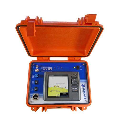 AIS para barco - easyINFOBOX A053 - Weatherdock AG - receptor clase B / con pantalla