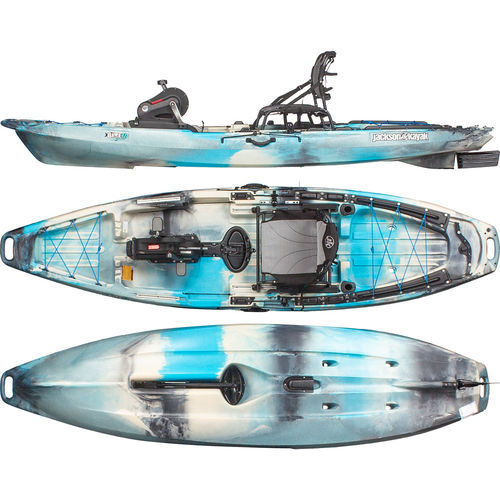 Kayak sit-on-top - Bite FD - Jackson Kayak - de pesca / para adulto / 1 plaza