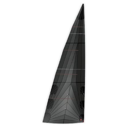 Vela mayor - DELTA Voiles - para velero de regata / corte triradiale / de poliéster