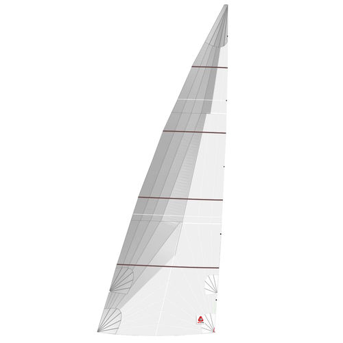 Vela mayor - DELTA  - DELTA Voiles - para velero de crucero / cross-cut / de poliéster