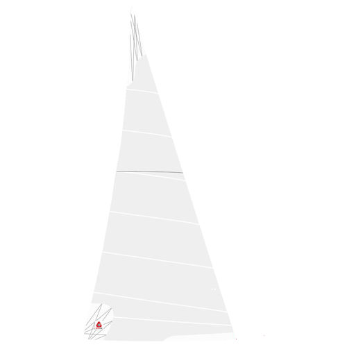 Vela de proa - GSE DELTA Access* - DELTA Voiles - para velero de crucero / cross-cut / de poliéster