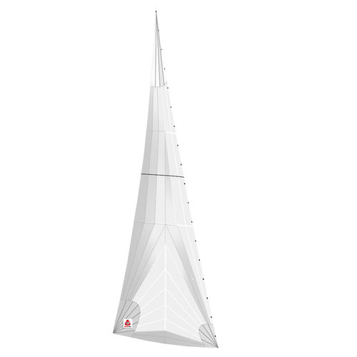 Vela de estay - DELTA  - DELTA Voiles - para velero de crucero / corte triradiale / cross-cut