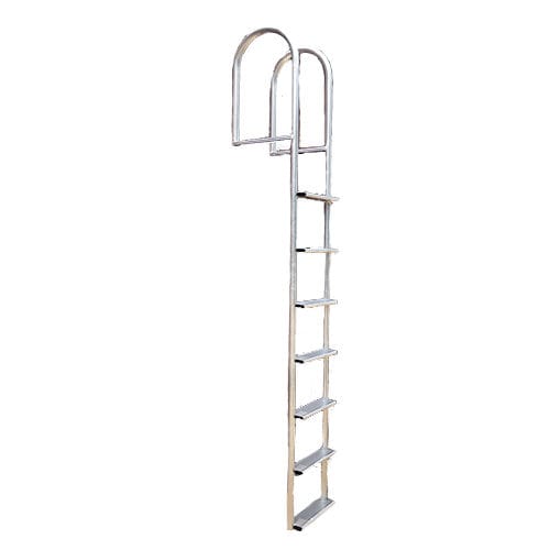Escalera para pantalán - 97569 - Boat Hoist USA - fija / de embarque / de aluminio